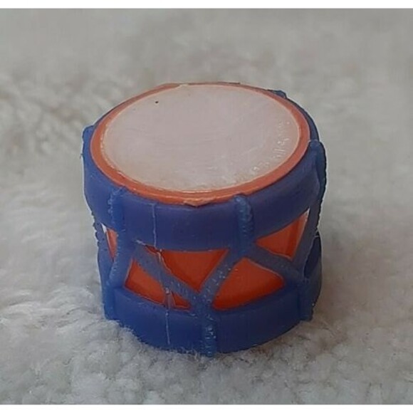 Vtg doll toy drum rattle Grandmother Stover's Dollhouse Miniature - Picture 1 of 4